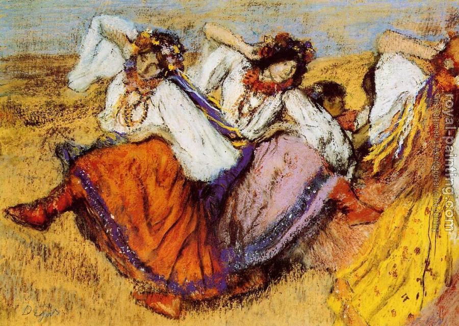Edgar Degas : Russian Dancers IV